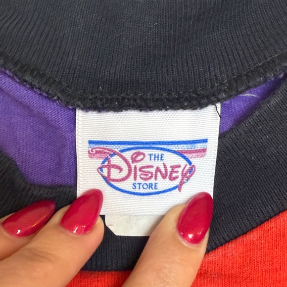 Disney Mickey & Minnie Colorful Short Sleeve Tee Vintage 1984 Rare - Picture 2 of 5